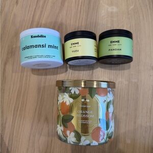 New Bundle of 4 Candles